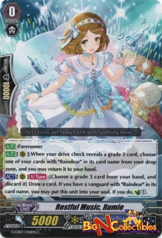 Restful Music, Lumie - G-CB07/046EN - C