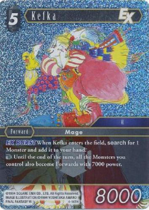 Kefka EX - 4-147H - Foil
