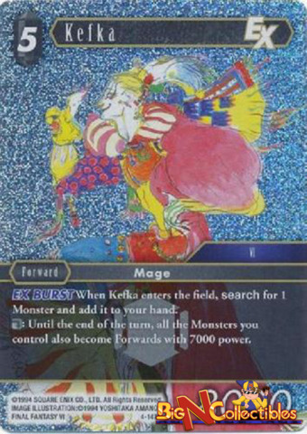 Kefka EX - 4-147H - Foil