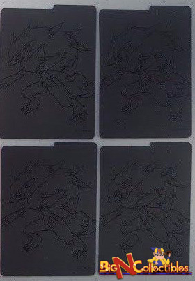 4x Dividers (Shining Legends Zoroark)