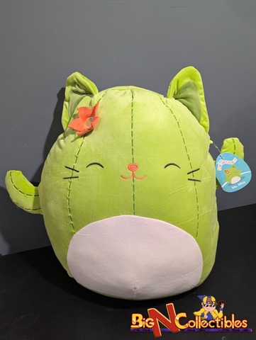 Squishmallows 16 Ms. Miss Green Cactus Kitty NWT