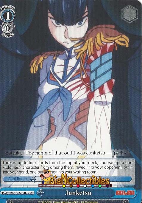 KLK/S27-E095 U Junketsu (Blue)