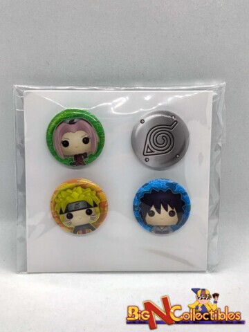 Funko Naruto Shippuden Exclusive 4 PIN Set