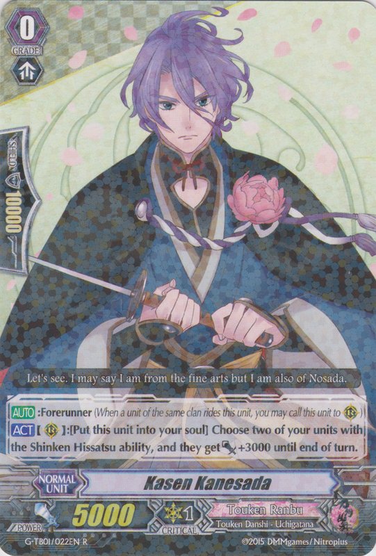 Kasen Kanesada - G-TB01/022EN - R