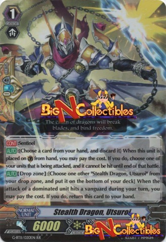 Stealth Dragon, Utsuroi - G-BT11/020EN - RR