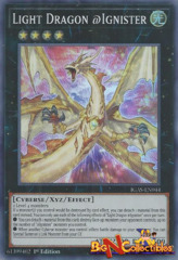 IGAS-EN044 - Light Dragon @Ignister - Super Rare - 1st Edition