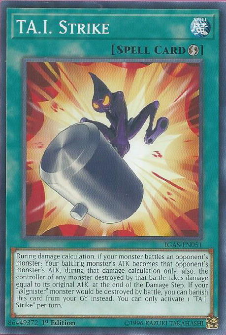 IGAS-EN051 - TA.I. Strike - Common - 1st Edition