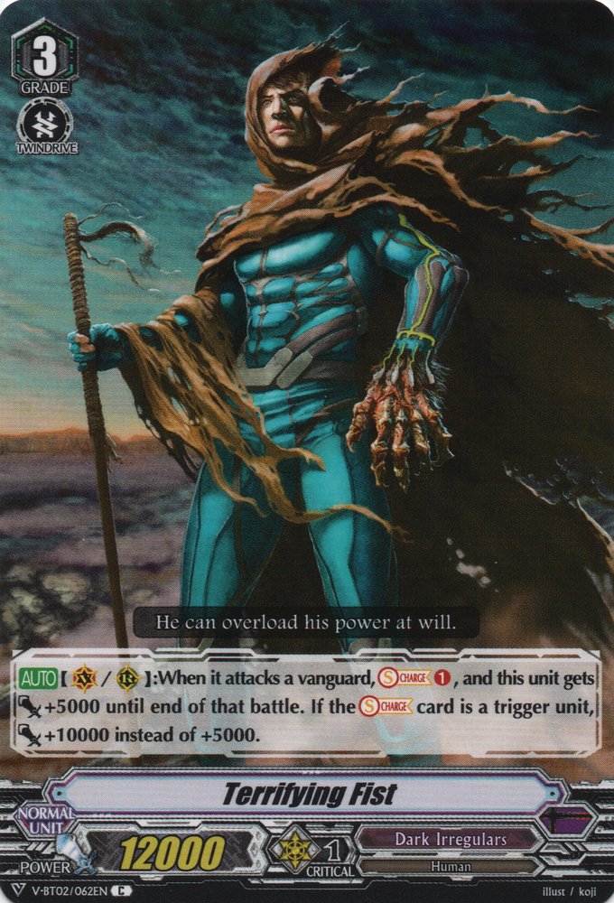 Terrifying Fist - V-BT02/062EN - C