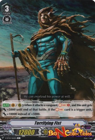 Terrifying Fist - V-BT02/062EN - C