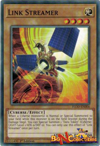Link Streamer - FLOD-EN004 - Common - 1st Edition