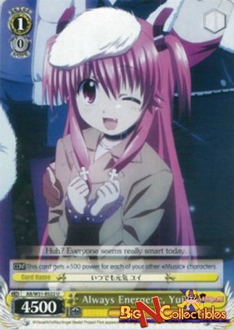 Always Energetic, Yui - AB/W31-E022 - U