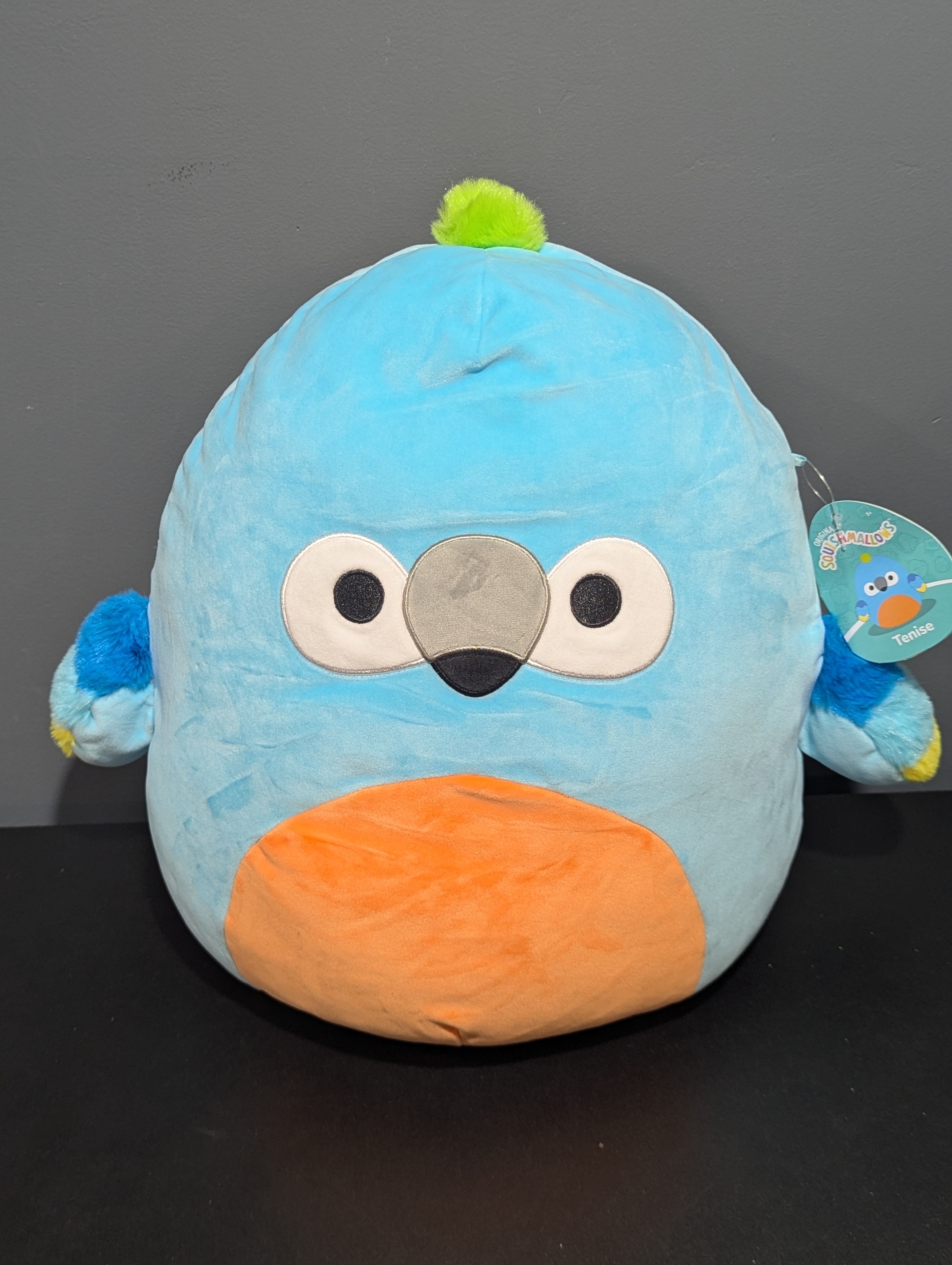 Squishmallows 14 Tenise the Parrot NWT
