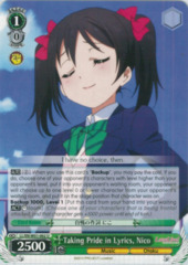 LL/EN-W01-062 U Taking Pride in Lyrics, Nico