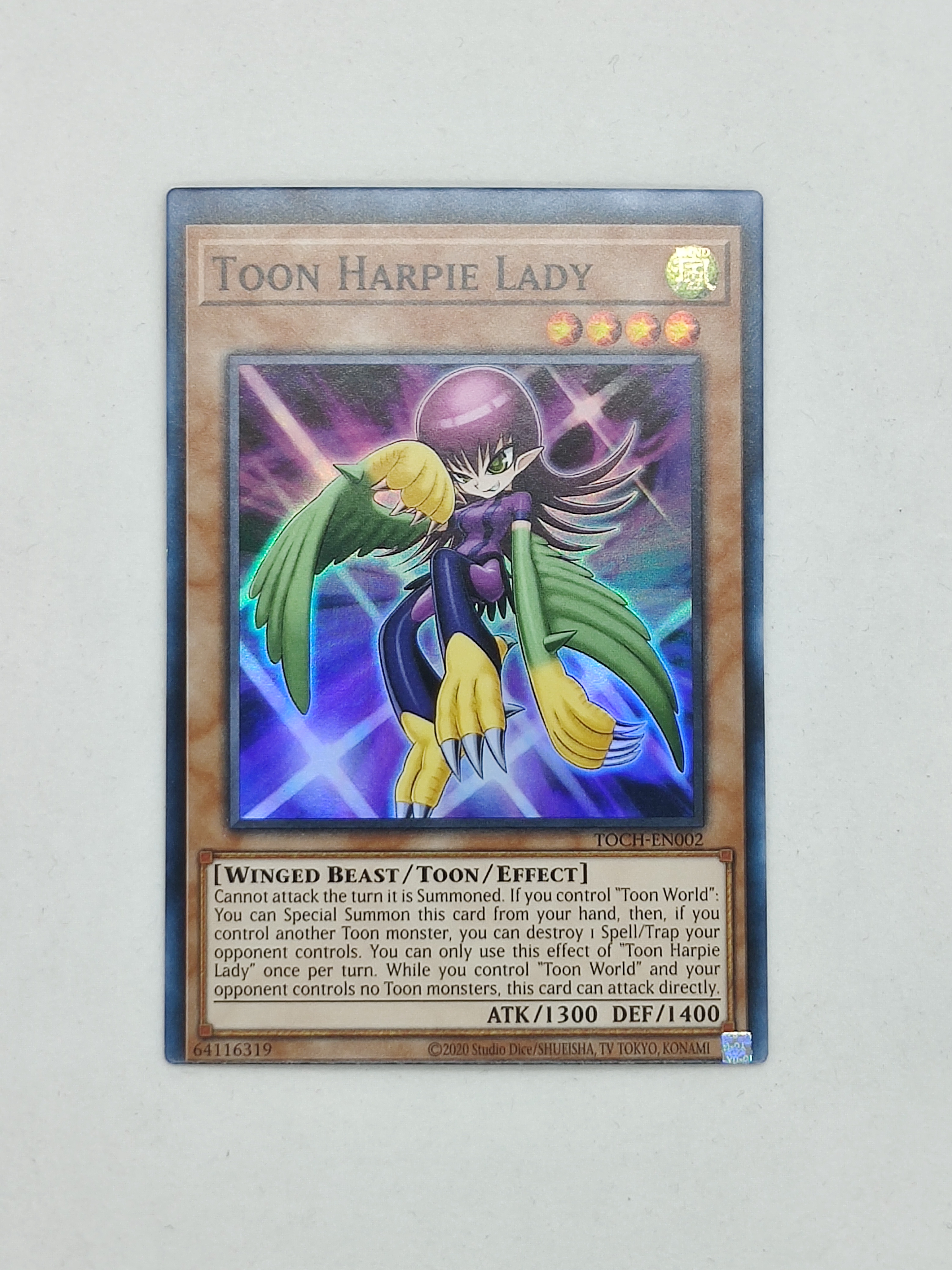 Misprint Toon Harpie Lady TOCH-EN009