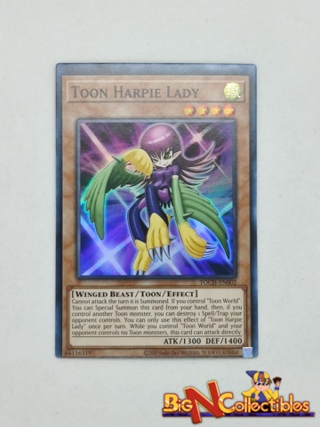 Misprint Toon Harpie Lady TOCH-EN009
