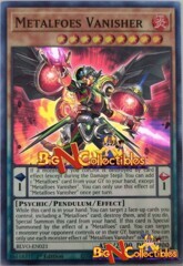 Metalfoes Vanisher - BLVO-EN021 - Super Rare - 1st Edition