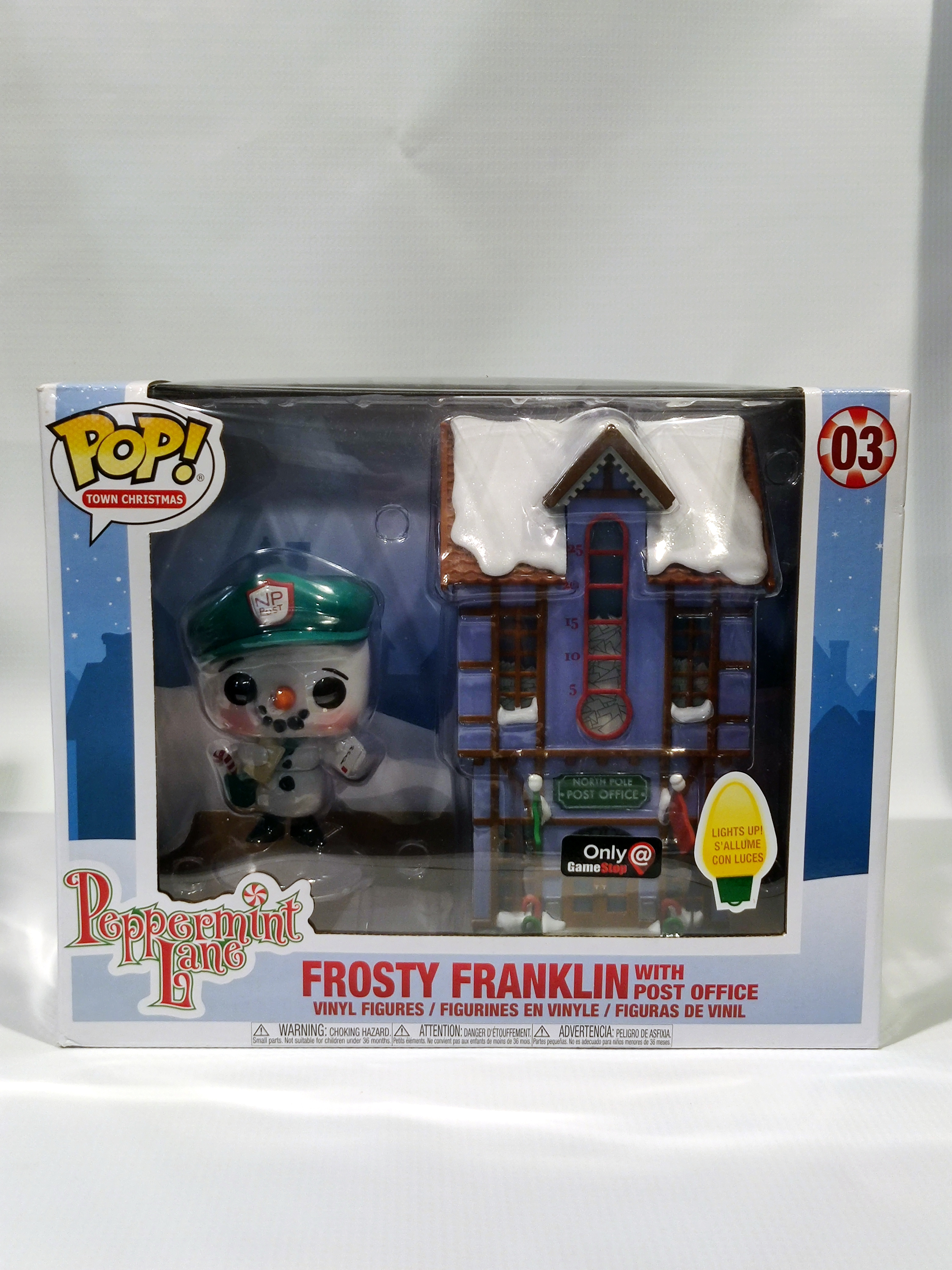 Funko Pop! Town Christmas Frosty Franklin with Post Office #3 Exclusive Vaulted