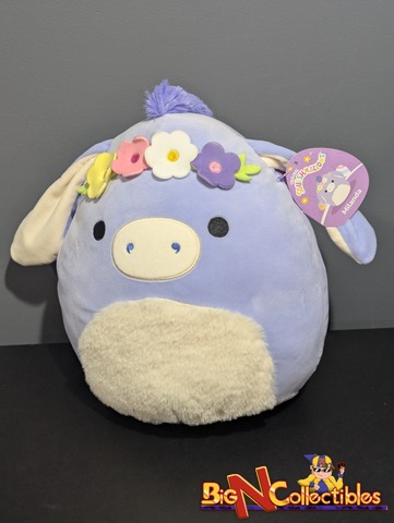 Squishmallows 11 Milanda the Donkey Flower Crown NWT