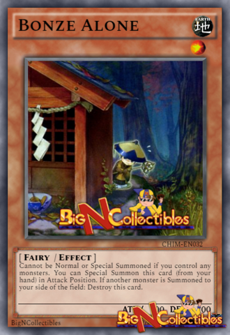 CHIM-EN032 - Bonze Alone - Common - 1st Edition