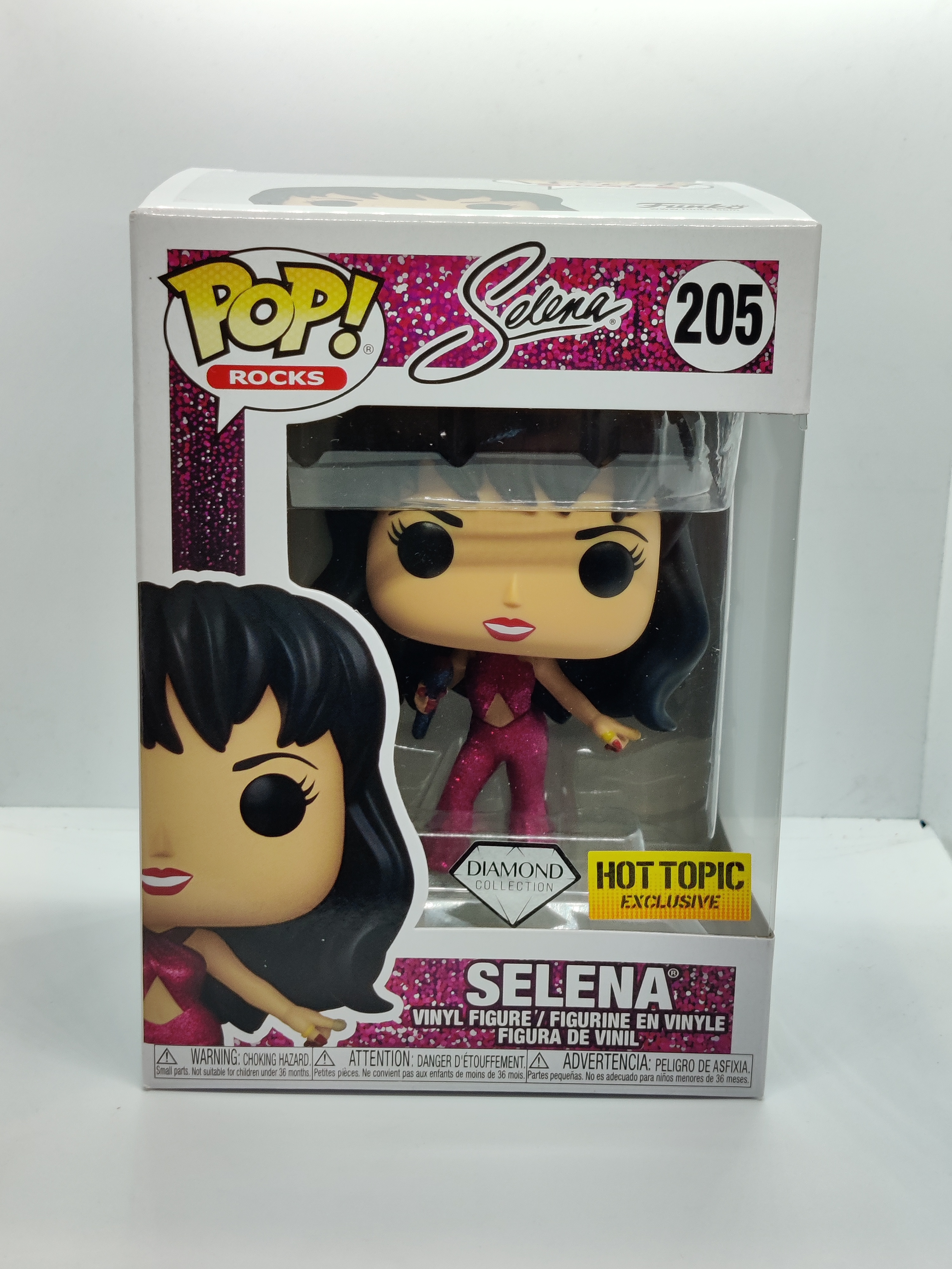 Funko Pop! Rocks - Selena #205 Diamond Collection Exclusive
