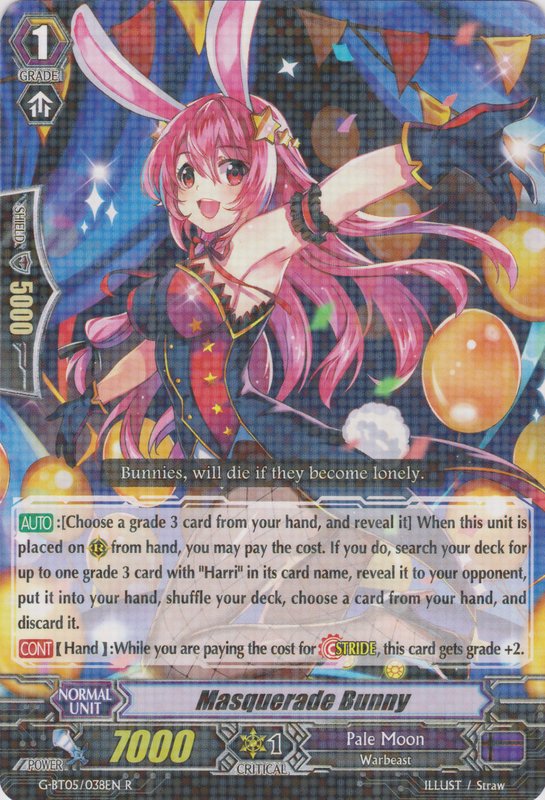 G-BT05/038EN - Masquerade Bunny - R