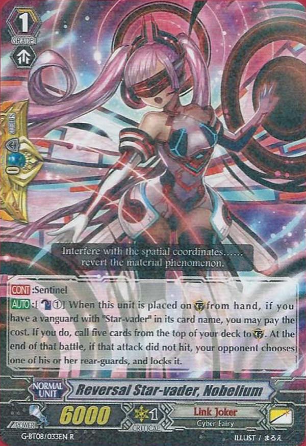 G-BT08/033EN - R - Reversal Star-vader, Nobelium