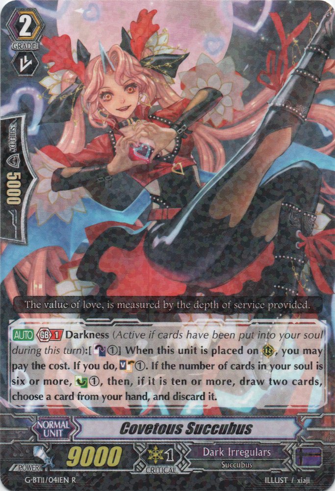 Covetous Succubus - G-BT11/041EN - R