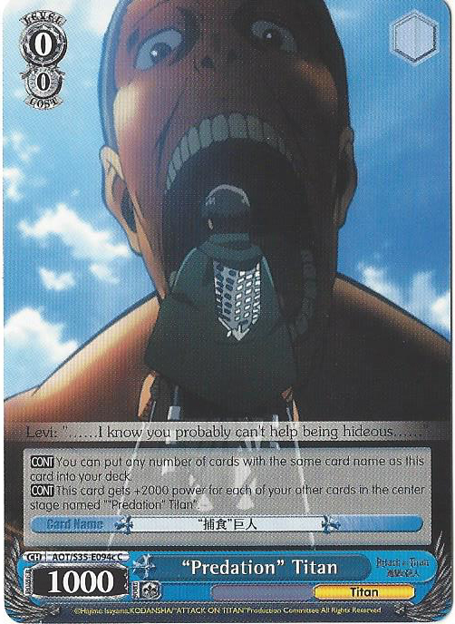 Predation Titan - AOT/S35-E094c - C