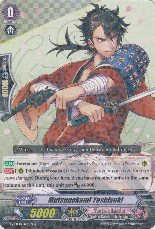 Mutsunokami Yoshiyuki - G-TB01/024EN - R