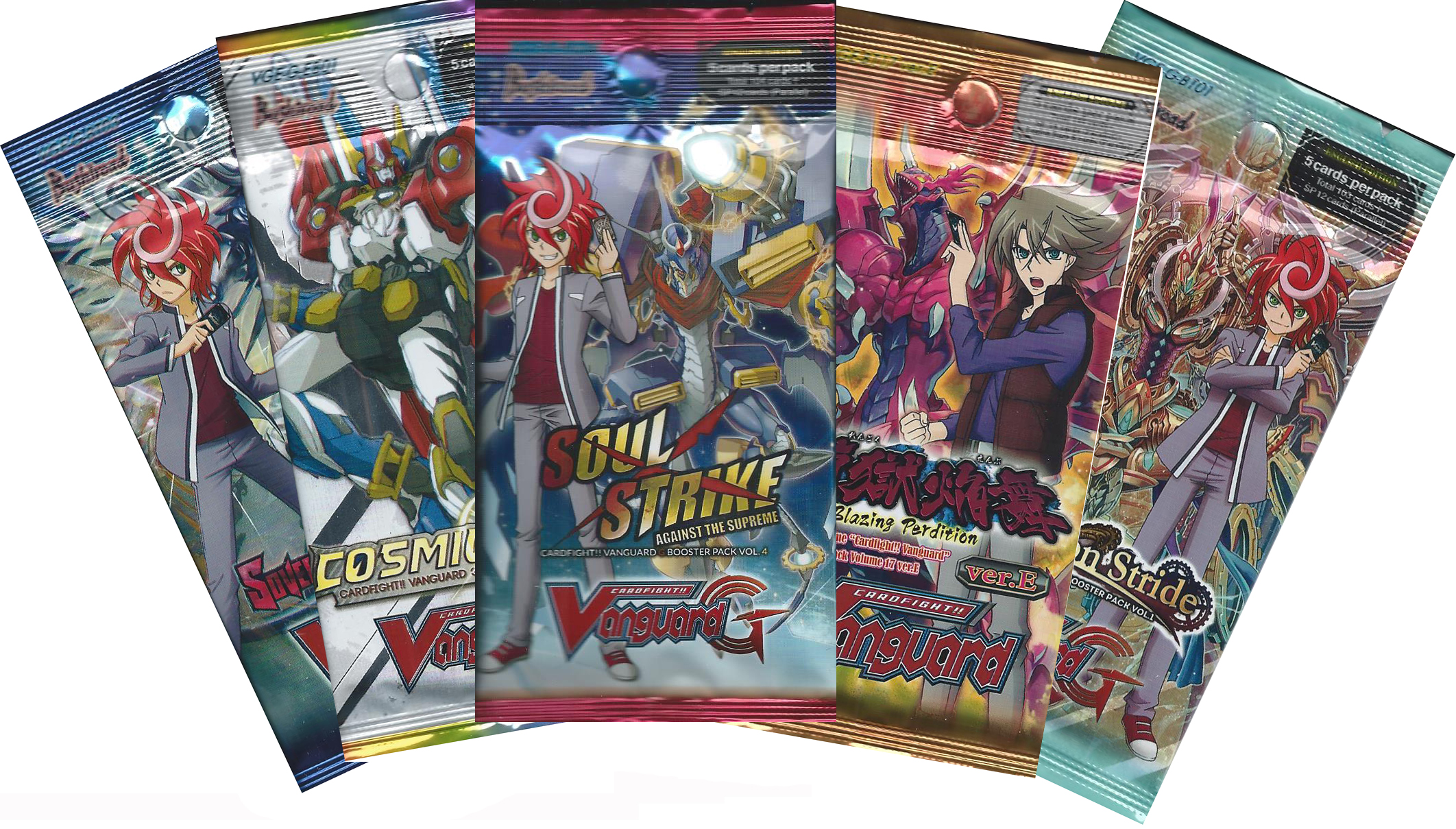1x Random Cardfight Booster Pack (Buy 4 Get 1 FREE)