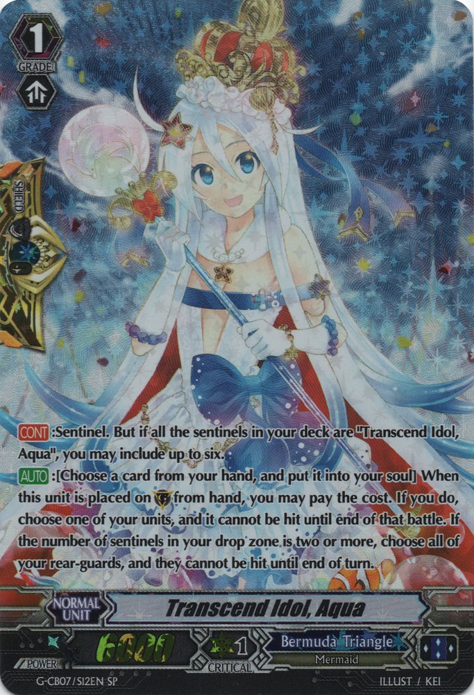 Transcend Idol, Aqua - G-CB07/S12EN - SP
