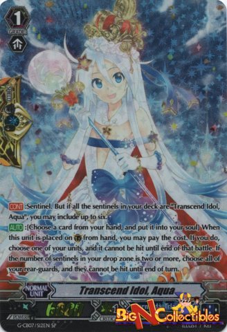 Transcend Idol, Aqua - G-CB07/S12EN - SP