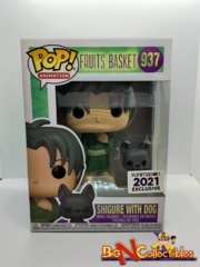 Funko 2024 Pop! Fruits Basket #937 Shigure With Dog Funimation 2021 Exclusive