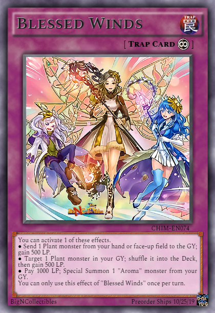 CHIM-EN074 - Blessed Winds - Rare - 1st Edition