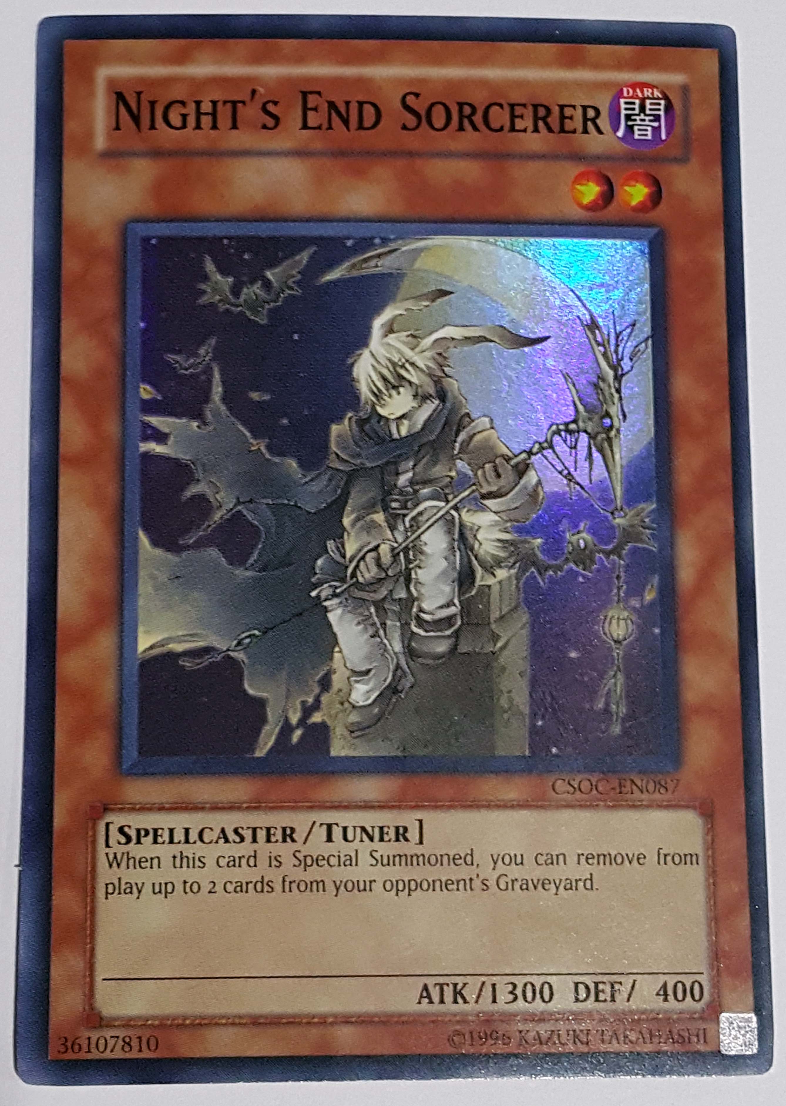 CSOC-EN087 - Nights End Sorcerer - Super Rare - Unlimited Edition
