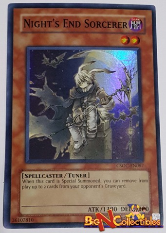 CSOC-EN087 - Nights End Sorcerer - Super Rare - Unlimited Edition