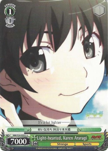 Light-hearted, Karen Araragi - NM/S24-E032 - U