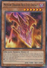INOV-EN028 - Meteor Dragon Red-Eyes Impact -Rare - 1st Edition