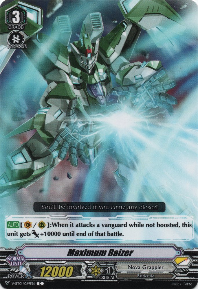 V-BT01/069EN - C - Maximum Raizer