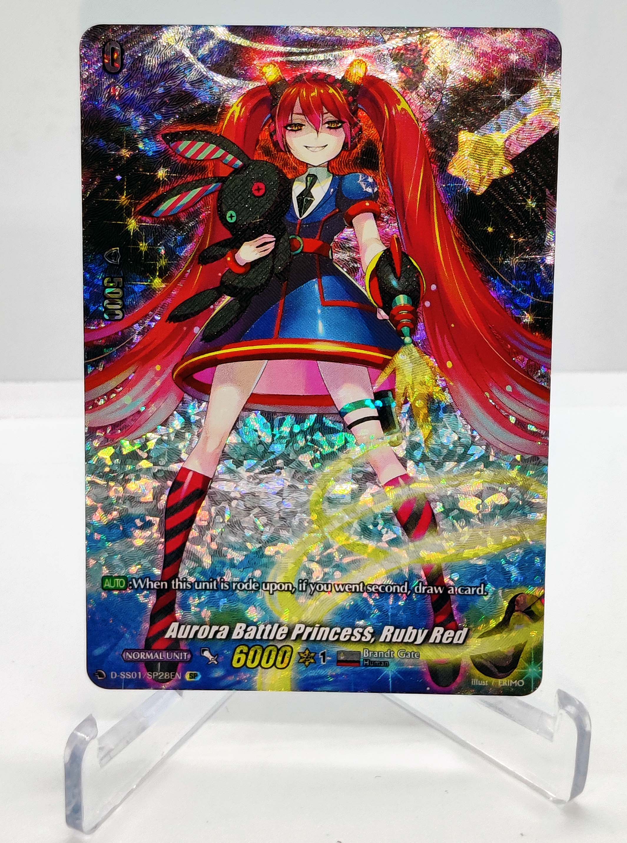 Aurora Battle Princess, Ruby Red - D-SS01/SP28EN - SP