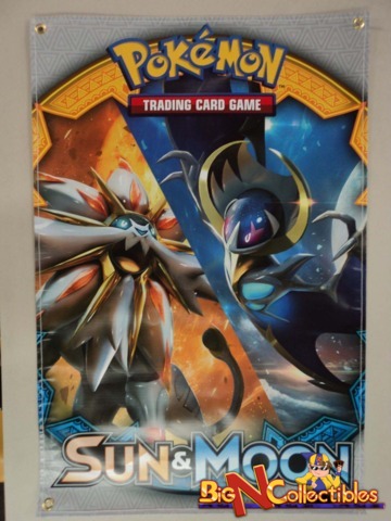Pokemon Sun & Moon Vinyl Promo Banner 36x24