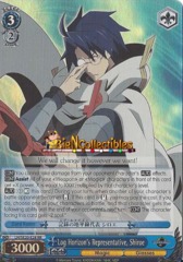 Log Horizon's Representative, Shiroe - LH/SE20-E28 - RR - Foil