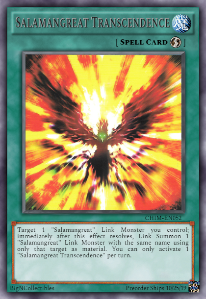 CHIM-EN052 - Salamangreat Transcendence - Rare - 1st Edition