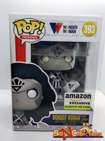 Funko Pop! Wonder Woman Black Lantern #393 GITD Exclusive