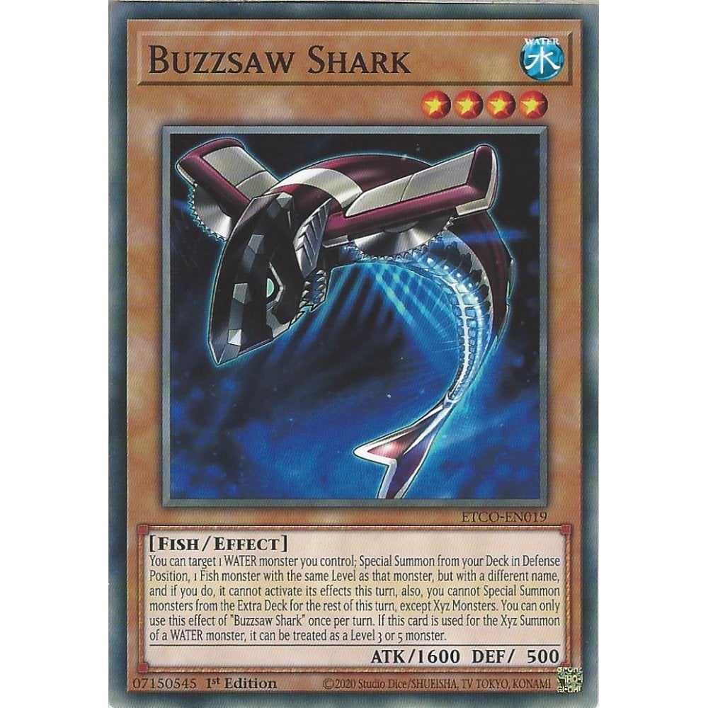 ETCO-EN019 - Buzzsaw Shark - Common - 1st Edition