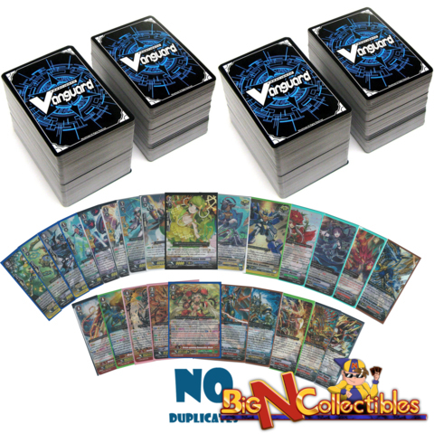 Cardfight 1000 Cards No Duplicates w/ RR, RRR and R NO DUPLICATES AT ALL