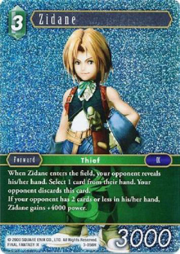 Zidane - 3-056H - Foil