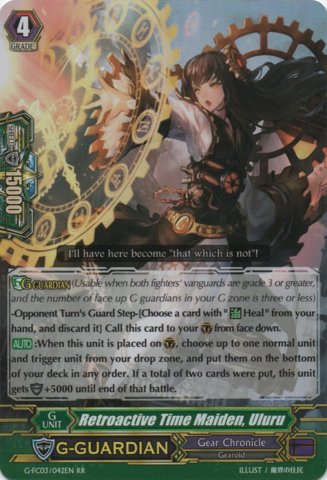 G-FC03/042EN - RR - Retroactive Time Maiden, Uluru