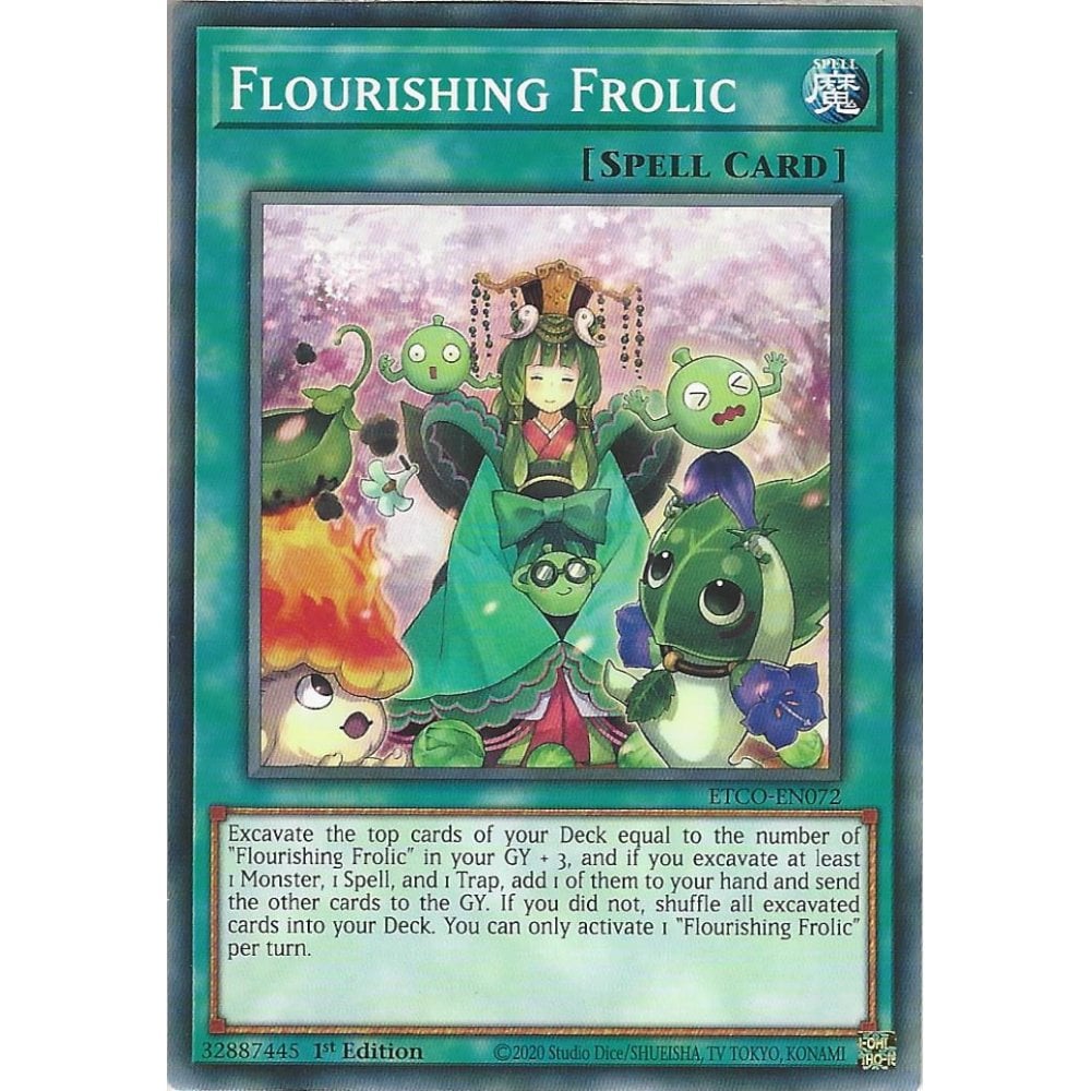 ETCO-EN072 - Flourishing Frolic - Common - 1st Edition