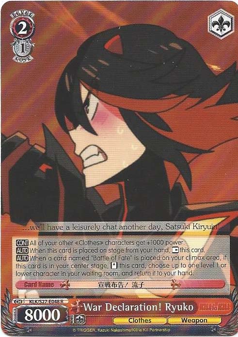 KLK/S27-E048 R War Declaration! Ryuko